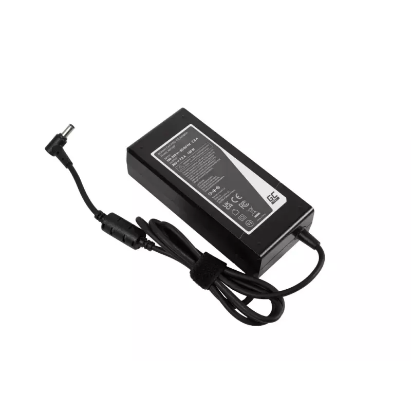 Universalus maitinimo adapteris Green Cell AD136P 150 W 20 V 7,5 A AC-to-DC juodas