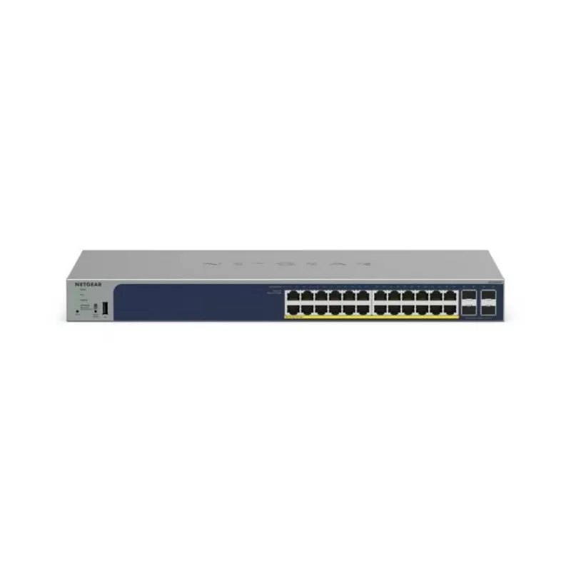 NETGEAR GS728TPP valdomas L2/L3/L4 Gigabit Ethernet (10/100/1000) maitinimas per Ethernet (PoE) pilka