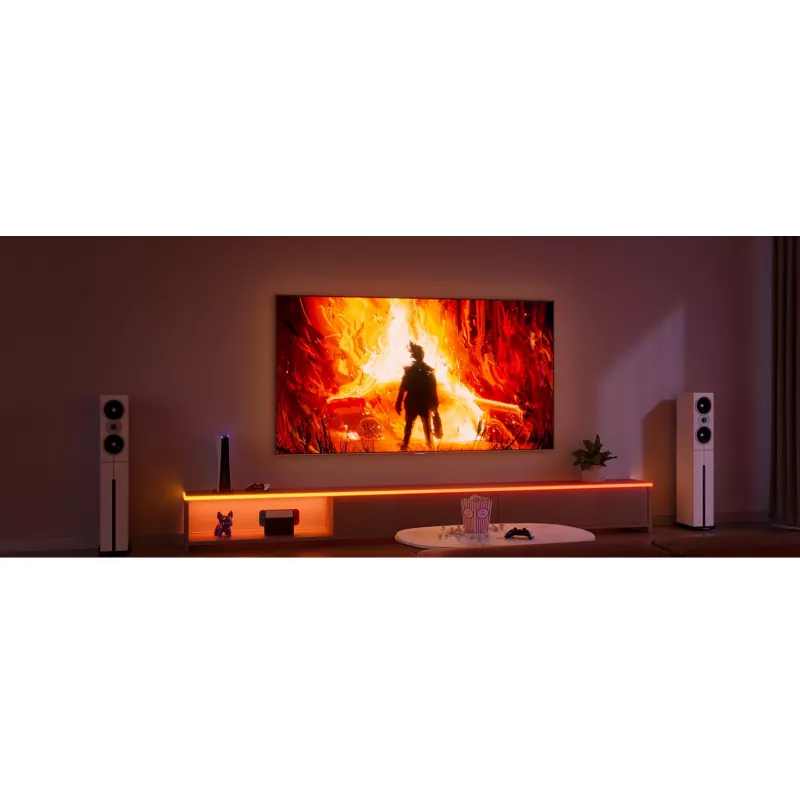 Govee H61C3 RGBIC LED juostelė žaidimų stalui — adresuojamas RGBIC apšvietimas, lanksti juostelė