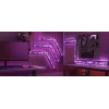 Išmanioji sieninė lemputė Govee Gaming Wall Lights (4+1) — Wi‑Fi/Bluetooth, įvairiaspalvė, 4 vnt., 370×45×30 mm