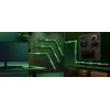 Išmanioji sieninė lemputė Govee Gaming Wall Lights (4+1) — Wi‑Fi/Bluetooth, įvairiaspalvė, 4 vnt., 370×45×30 mm