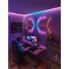 Išmanioji sieninė lemputė Govee Gaming Wall Lights (4+1) — Wi‑Fi/Bluetooth, įvairiaspalvė, 4 vnt., 370×45×30 mm