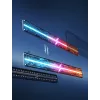 Išmanioji sieninė lemputė Govee Gaming Wall Lights (4+1) — Wi‑Fi/Bluetooth, įvairiaspalvė, 4 vnt., 370×45×30 mm