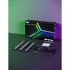 Išmanioji sieninė lemputė Govee Gaming Wall Lights (4+1) — Wi‑Fi/Bluetooth, įvairiaspalvė, 4 vnt., 370×45×30 mm