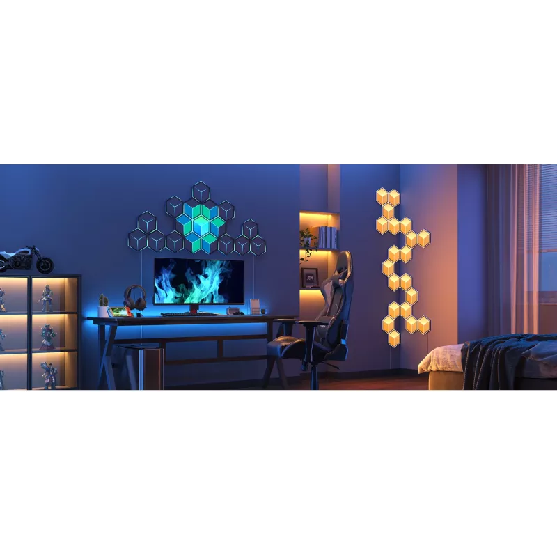 LED šviesos plokštės Govee H606A RGBIC Wi‑Fi ir Bluetooth 2,4 GHz