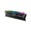 LEXAR stalinė atmintis – DDR5 Ares 2x 16GB 6400 CL32 1.4V su radiatoriumi ir RGB apšvietimu – dviguba pakuotė, juoda