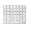 Skaitmeninė klaviatūra Satechi ST-XLABKS — Bluetooth, 33 klavišai, sidabrinė, 124,7 g