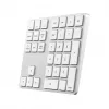 Skaitmeninė klaviatūra Satechi ST-XLABKS — Bluetooth, 33 klavišai, sidabrinė, 124,7 g