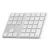 Skaitmeninė klaviatūra Satechi ST-XLABKS — Bluetooth, 33 klavišai, sidabrinė, 124,7 g