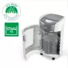 “Leitz IQ OptiMax Home Office 225” mikro pjovimo popieriaus smulkintuvas, saugumo lygis P5, 15 l – baltas