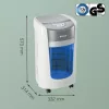 “Leitz IQ OptiMax Home Office 225” mikro pjovimo popieriaus smulkintuvas, saugumo lygis P5, 15 l – baltas