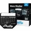 Išmanioji relė Shelly Wave Shutter Juoda 10 A 110–230 V, maks. veikimo nuotolis 40 m, 25 dBmW