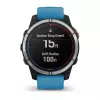 Išmanusis laikrodis GARMIN quatix 7 Blue — 47 mm CFRP korpusas, 1,3 colio MIP jutiklinis ekranas, 10 ATM, Bluetooth/Wi‑Fi/NFC