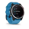 Išmanusis laikrodis GARMIN quatix 7 Blue — 47 mm CFRP korpusas, 1,3 colio MIP jutiklinis ekranas, 10 ATM, Bluetooth/Wi‑Fi/NFC