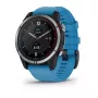 Išmanusis laikrodis GARMIN quatix 7 Blue — 47 mm CFRP korpusas, 1,3 colio MIP jutiklinis ekranas, 10 ATM, Bluetooth/Wi‑Fi/NFC