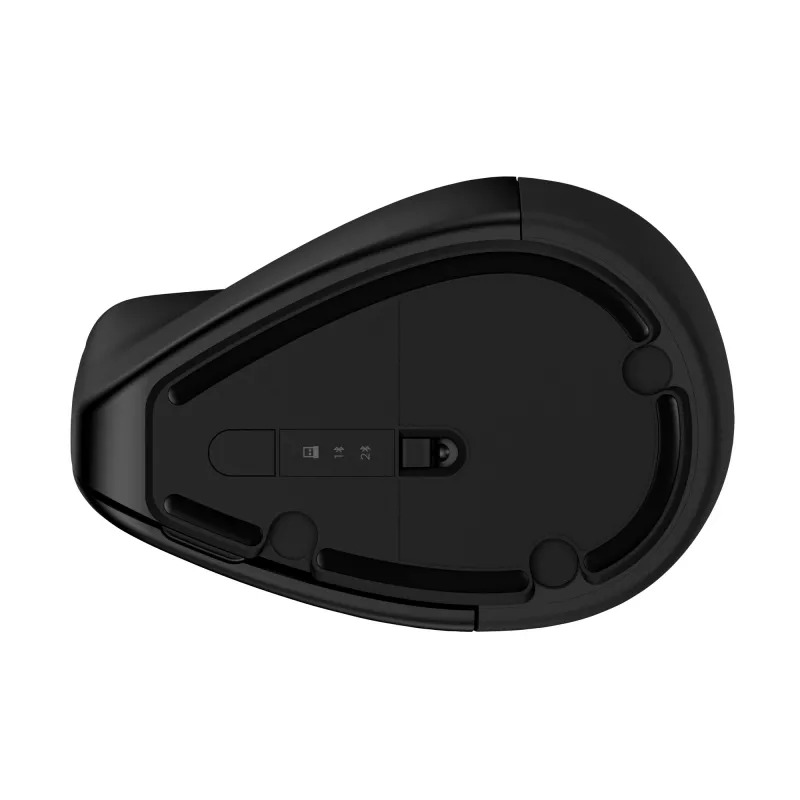 HP 925 Ergonominė vertikali pelė, dešiniarankiams, vertikalus dizainas, RF belaidė + Bluetooth, 4000 DPI, juoda