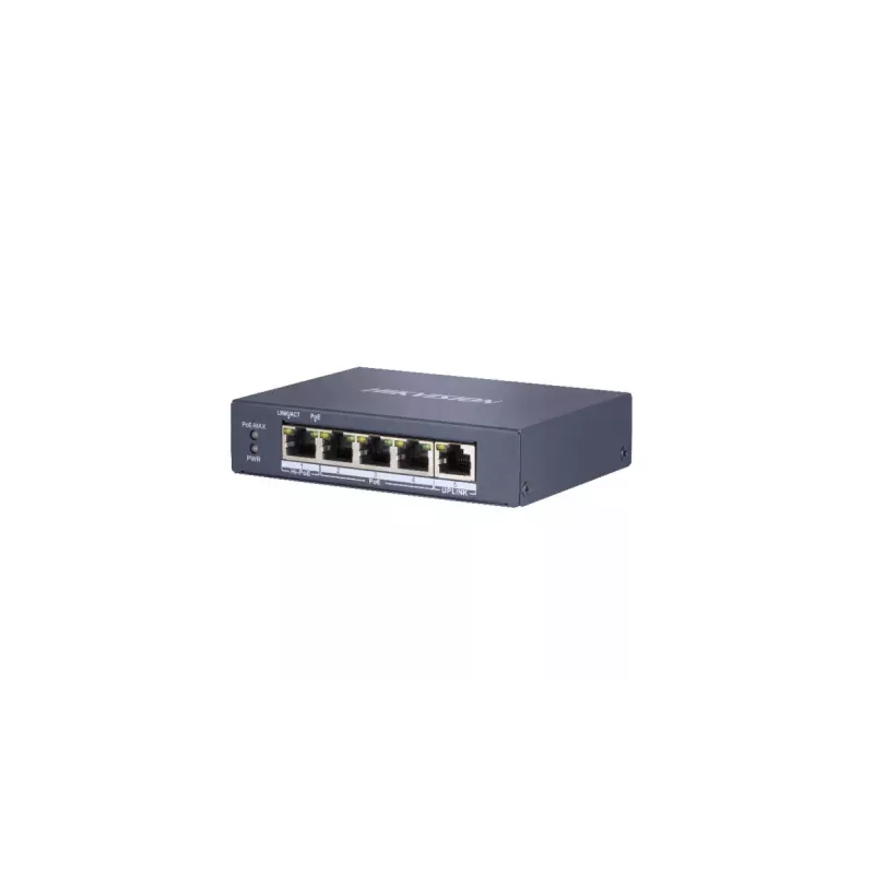 Nevaldomas komutatorius Hikvision DS-3E0505HP-E