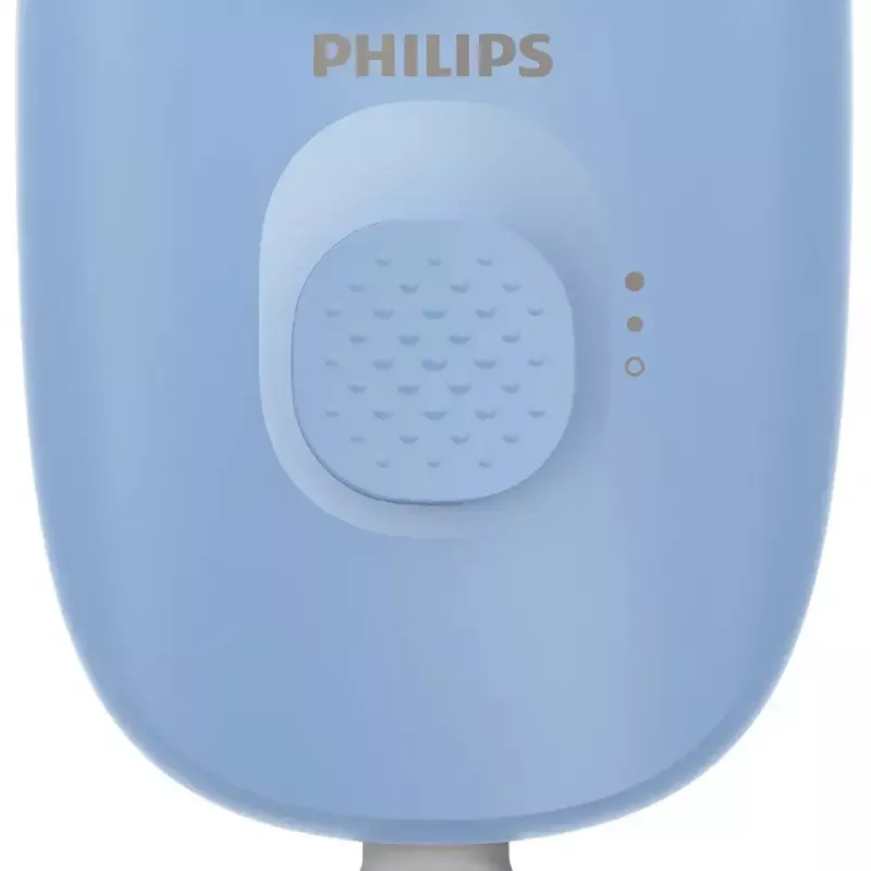 Epiliatorius Philips BRE247/00 Series 4000 — 2 galios lygiai, skustuvas, masažas, mėlynas