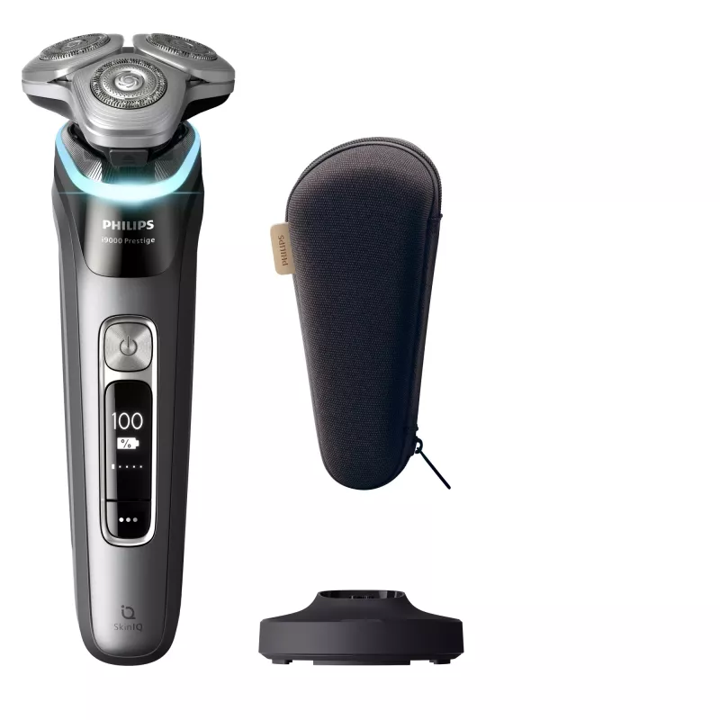 Philips i9000 Prestige XP9202/10 drėgnas ir sausas elektrinis skustuvas su SkinIQ