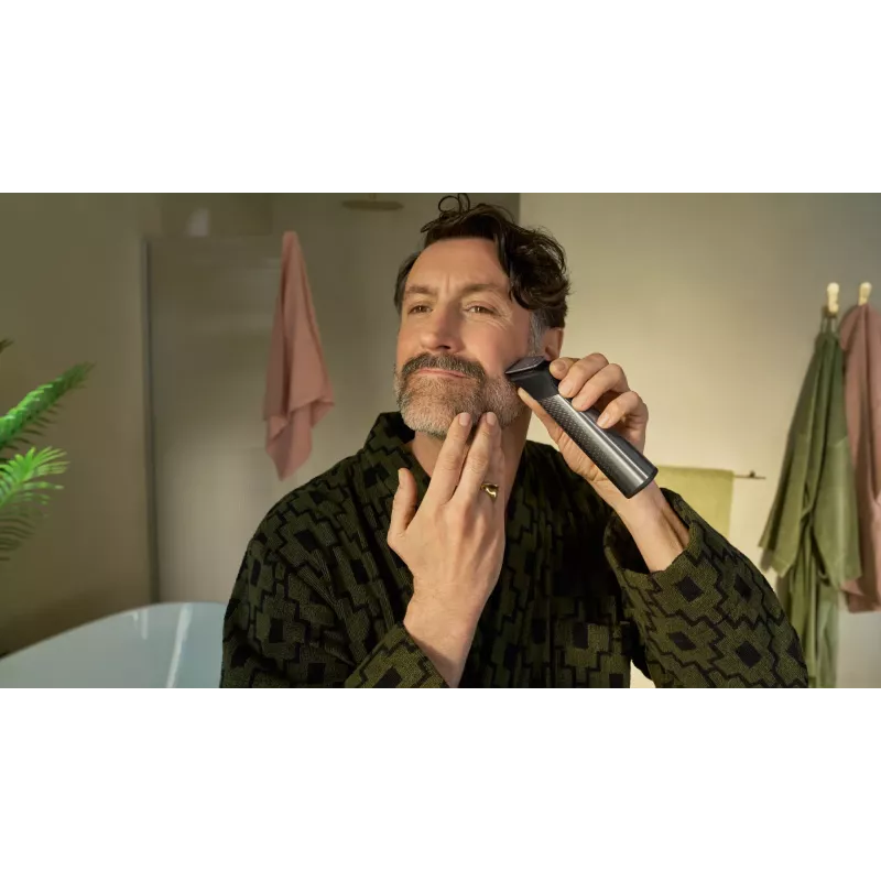 Philips All-in-One Trimmer 9000 Series MG9557/15 20-in-1 Trimmer Sidabrinė 120 min battery life