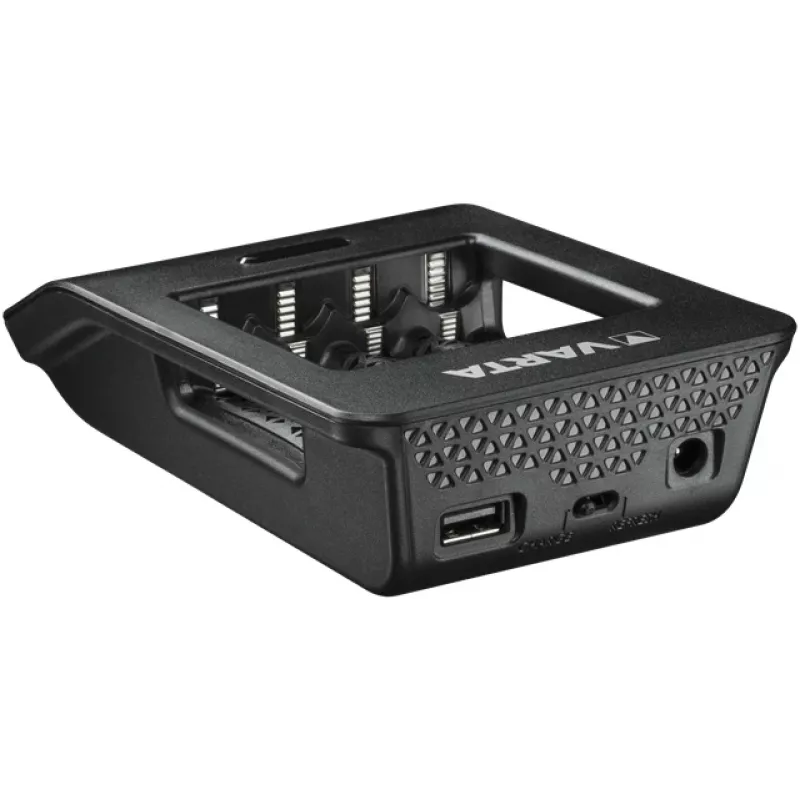 VARTA LCD Smart Charger+ su 4 AA baterijomis 2100mAh