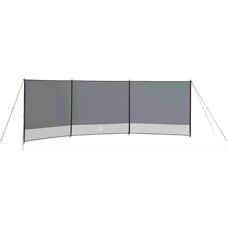 Paplūdimio vėjo pertvara Easy Camp 120330 pilka poliesteris 5000 mm x 1400 mm