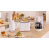 Elektrinis virdulys Bosch TWK3M121 — 1,7 l, 2400 W, baltas, plastikinis korpusas