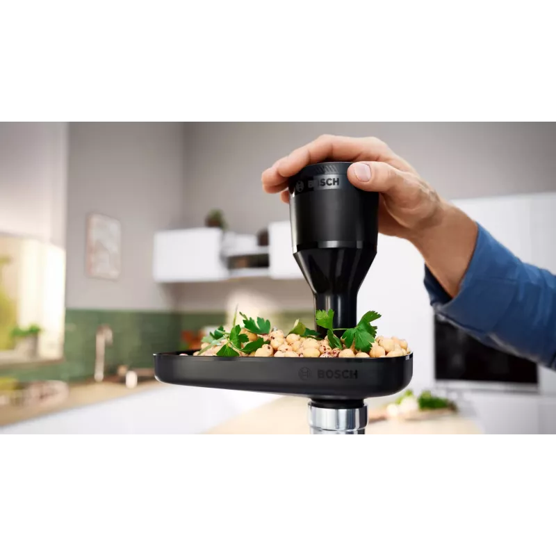 Mėsmalė Bosch Serie 4 MFWS450B 500 W, 2,5 kg/min, 2 greičiai, juoda