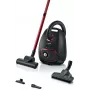 Cilindrinis dulkių siurblys Bosch Serie 4 BGB41POW1 — 850 W, 4 l dulkių maišelis, HEPA13, teleskopinis metalinis vamzdis