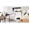Cilindrinis dulkių siurblys Bosch Serie 4 BGB41POW1 — 850 W, 4 l dulkių maišelis, HEPA13, teleskopinis metalinis vamzdis