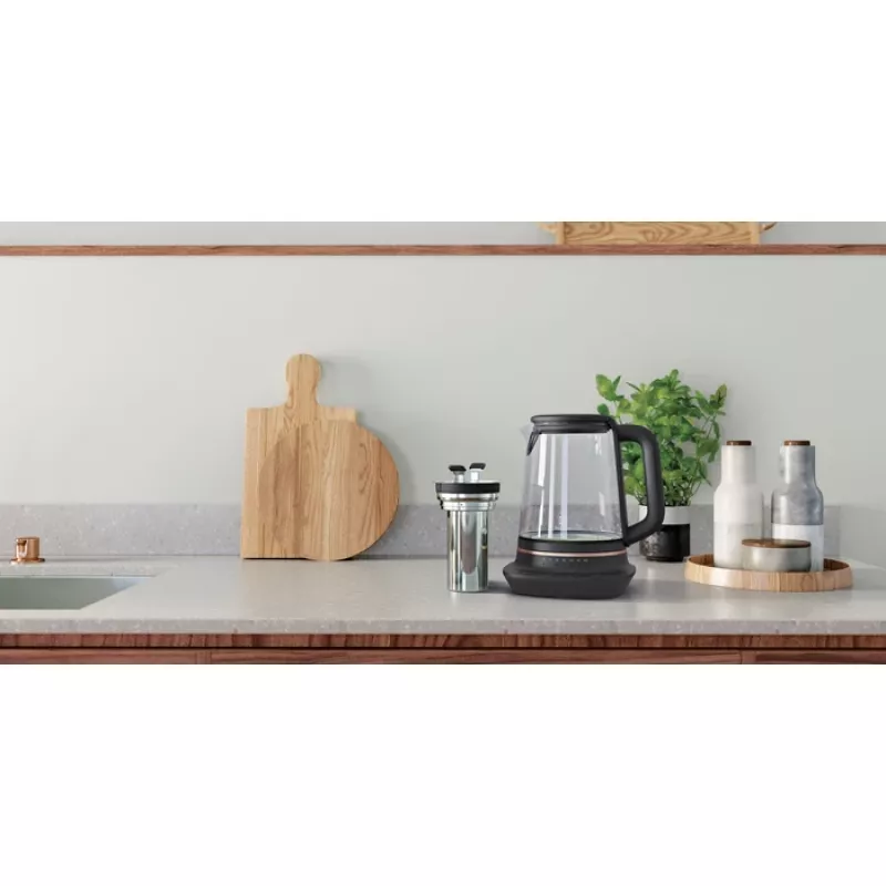 Electrolux E7GK1-8BP elektrinis virdulys 1.7 L 2000 W Juoda, Varinė