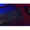 Trust GXT 868 Torix klaviatūra, skirta žaidimams, USB + RF belaidė + Bluetooth, QWERTY, JAV anglų, juoda
