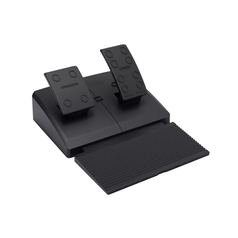 Trust GXT 289 Movi Juoda USB vairas + pedalai Nintendo Switch, PlayStation 4, Xbox One S, Xbox One X, Xbox Series S, Xbox Series X