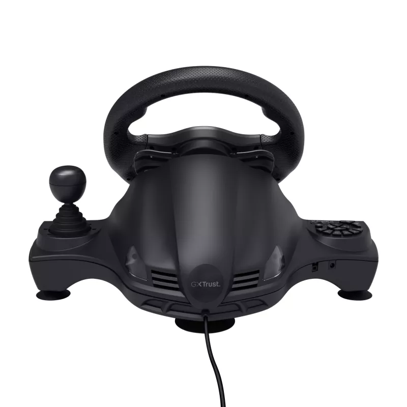 Trust GXT 289 Movi Juoda USB vairas + pedalai Nintendo Switch, PlayStation 4, Xbox One S, Xbox One X, Xbox Series S, Xbox Series X