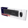 Trust Primo klaviatūra, pelė pridedama, universali, USB, QWERTY, JAV anglų, juoda