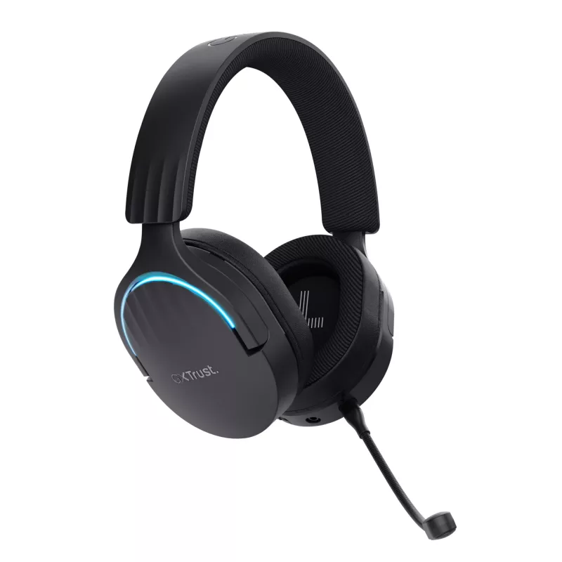 Trust GXT 491 Fayzo ausinės laidinės ir belaidės ant galvos žaidimų USB Type-C Bluetooth juodos