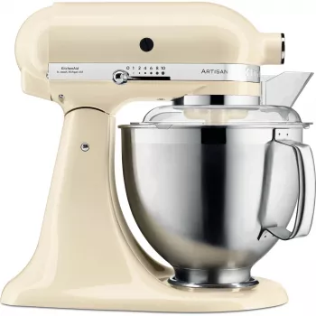 KitchenAid Artisan 5KSM185PS virtuvės kombainas 300 W 4,8 L Cream