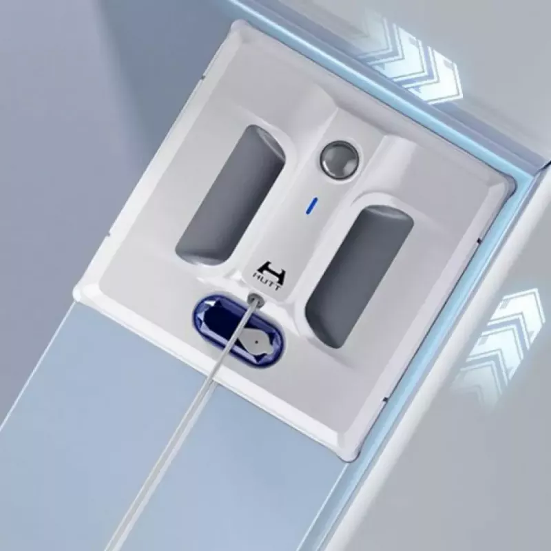 Lango valymo robotas HUTT A1 laidinis — 6000 Pa siurbimo galia, baltas