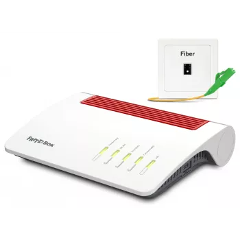 Box 5590 Fiber belaidis maršrutizatorius Gigabit Ethernet Dviejų juostų (2,4 GHz / 5 GHz) Baltas