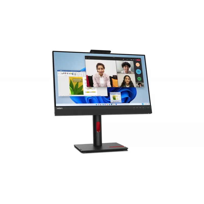 Lenovo ThinkCentre Tiny-In-One 24 Gen 5 kompiuterio monitorius 60,5 cm (23,8 colio) 1920 x 1080 pikselių Full HD LED jutiklinis ekranas juodos spalvos