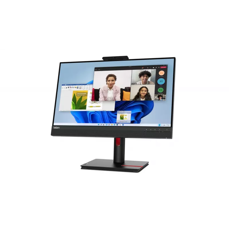 Lenovo ThinkCentre Tiny-In-One 24 Gen 5 kompiuterio monitorius 60,5 cm (23,8 colio) 1920 x 1080 pikselių Full HD LED jutiklinis ekranas juodos spalvos