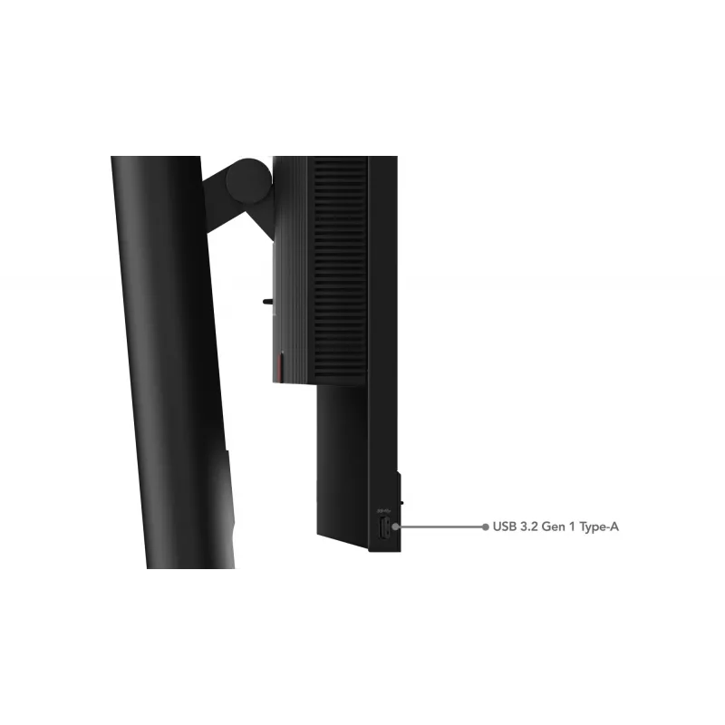 Lenovo ThinkCentre Tiny-In-One 24 Gen 5 kompiuterio monitorius 60,5 cm (23,8 colio) 1920 x 1080 pikselių Full HD LED jutiklinis ekranas juodos spalvos