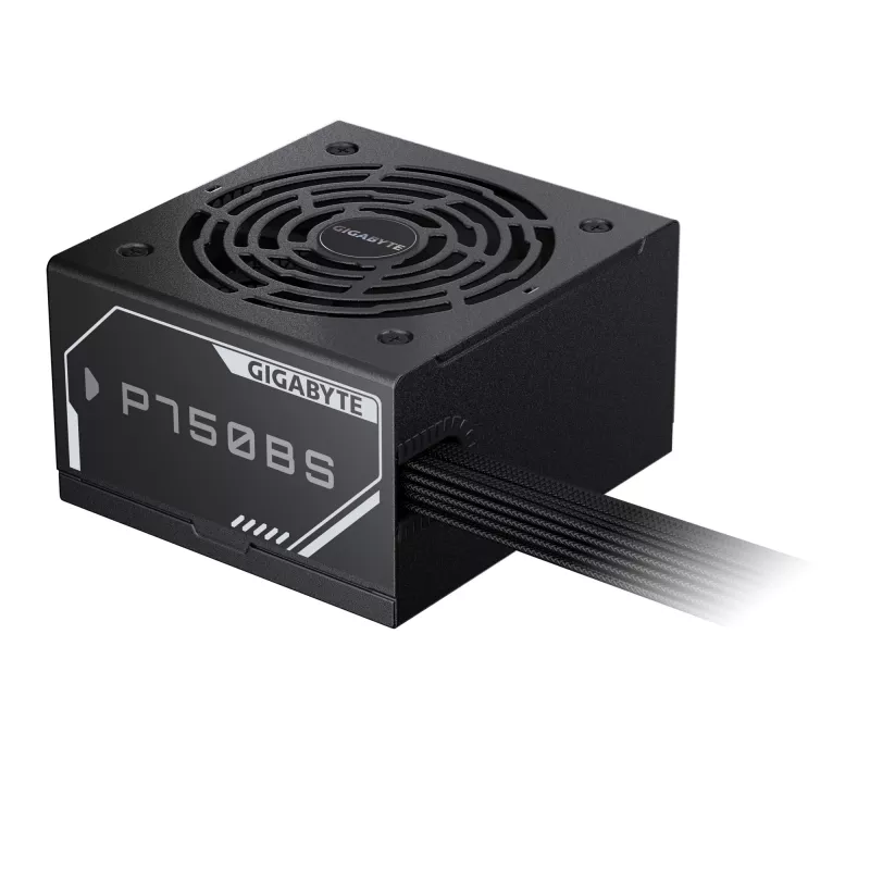 GIGABYTE P750BS maitinimo blokas - PCI-E 6+2 Pin x 4, 80 PLUS Bronze, 120mm ventiliatorius, ATX suderinamas, ES kištukas