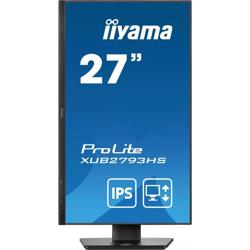 iiyama ProLite XUB2793HS-B7 kompiuterio monitorius 68,6 cm (27 colių) 1920 x 1080 pikselių Full HD LED juodas