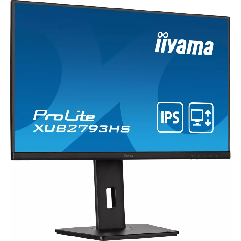 iiyama ProLite XUB2793HS-B7 kompiuterio monitorius 68,6 cm (27 colių) 1920 x 1080 pikselių Full HD LED juodas