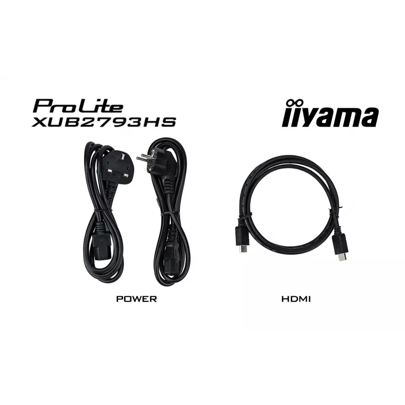 iiyama ProLite XUB2793HS-B7 kompiuterio monitorius 68,6 cm (27 colių) 1920 x 1080 pikselių Full HD LED juodas