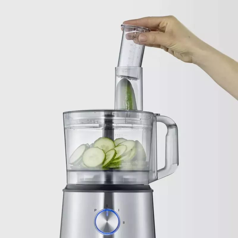 Virtuvės kombainas Severin KM 3892 1200 W 1,5 l juodas nerūdijantis plienas