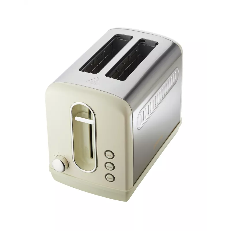 Skrudintuvas Gorenje T1100CLI 2 riekėms 1100 W šampaninės spalvos, 6 skrudinimo lygiai, atitirpinimo ir pakartotinio kaitinimo funkcijos