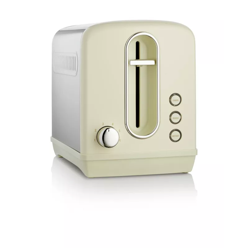 Skrudintuvas Gorenje T1100CLI 2 riekėms 1100 W šampaninės spalvos, 6 skrudinimo lygiai, atitirpinimo ir pakartotinio kaitinimo funkcijos