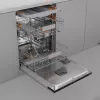 Po stalviršiu montuojama indaplovė Gorenje GV663B65XXL — nerūdijantis plienas, 60 cm, 14 komplektų, 6 programos, 38 dB